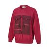 Timberland Медиа Утилитарный Свитшот с Круглым Вырезом, Цветной Блок, Спортивный Повседневный Модный Свитшот с Длинным Рукавом, Унисекс, Красный A664F-637