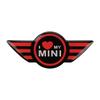 Наклейка-логотип на центр руля автомобиля для Mini Cooper John Cooper Works R50 R52 R53 R55 R56 F54 F55 F56 F60 Декор интерьера