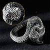 Fashion Cool Rock Gothic Hip Hop Vintage Punk Adjustable Snake Rings