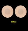 100 шт. одноразовые невидимые наклейки на грудь нетканые накладки на грудь бюстгальтер без бюстгальтера накладки на соски наклейки