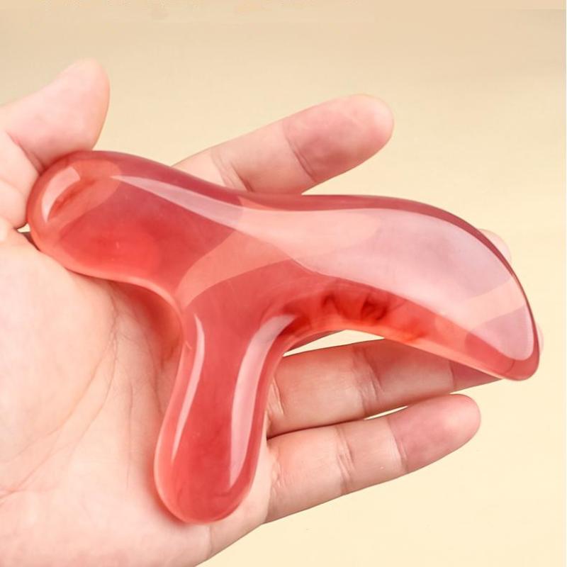 Шея Стопа Смола Триггерная точка Массаж Гуа Ша Инструменты Домашний спортзал Профессиональный Инструмент для массажа смолой для спины, ноги, руки, лица