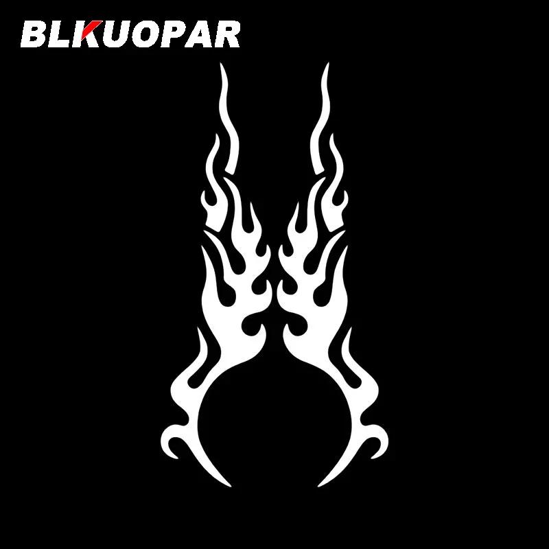 BLKUOPAR Fire Totem Car Sticker Funny Waterproof Scratch-proof Creative Original Vinyl Car Wrap Personality Motorcycle Styling
