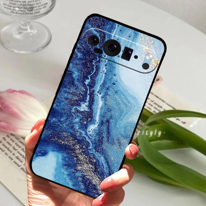 Чехол для Google Pixel 9 Pro Pixel9 Pro XL Милое Животное Мягкий Силикон ТПУ Чехол для Телефона Для Google Pixel 9 9a Бампер Fundas Роскошный