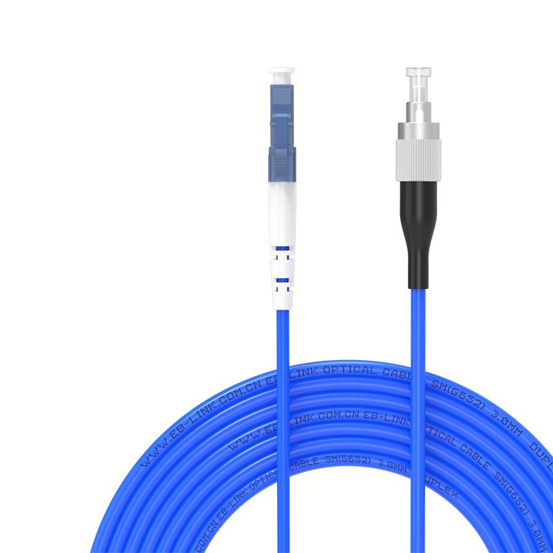 EB-LINK Telecom-Grade Armored Single-Mode Fiber Optic Patch Cable