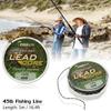 5m Leadcore Braided Camouflage Carp Fishing Line Hair Rigs Lead Core Fishing Tackle