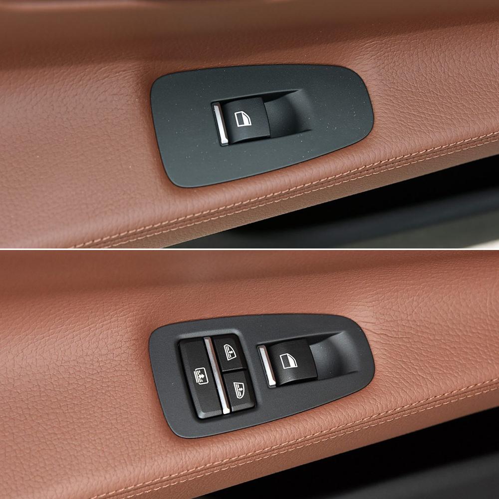 LHD RHD Car Interior Front Rear Left Right Door Window Switch Cover Armrest Panel For BMW 5GT Gran Turismo F07 2010-2017