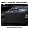 Жесткий кейс для кларнета с замком, прочный, для музыкальных студентов