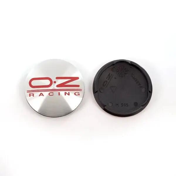 4pcs 55mm M582 Car Wheel Caps With O.Z OZ Racing Sport Emblem Logo Rim Hubcaps Cover Badge Styling Accessories