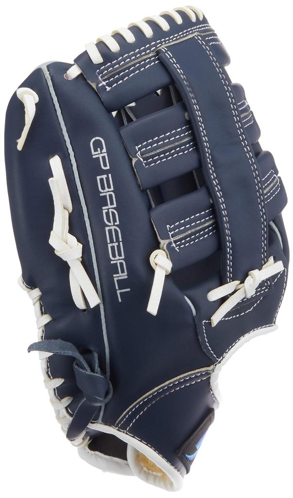 GP Softball 46421Y (GP) Glove, General, Left-Handed Throw, All-Around, 12.5 Inch, Navy,