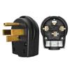 Прочный 50-амперный 125/250В 4-полюсный электрический штекер NEMA 14 50P PD1450PA для коммерческих сушилок