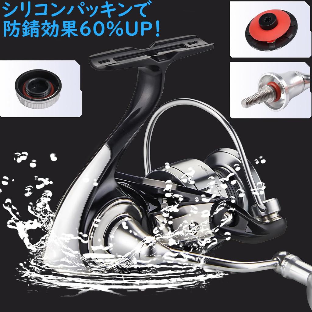 Безынерционная катушка для морской и пресноводной рыбалки, для дальнего заброса, усилие на фрикционе 15 кг, алюминиевая шпуля с глубокой канавкой, размеры 2000-7000 (размер 7000)