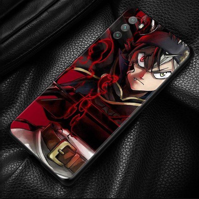 Чехол с аниме «Черный клевер» для Xiaomi Poco X3 F3 Gt M3 Nfc F1 M3 M4 Pro 5g F3 Gt, чехол для Mi 11t 10t Pro 9t 11 Note 10 Lite Civi