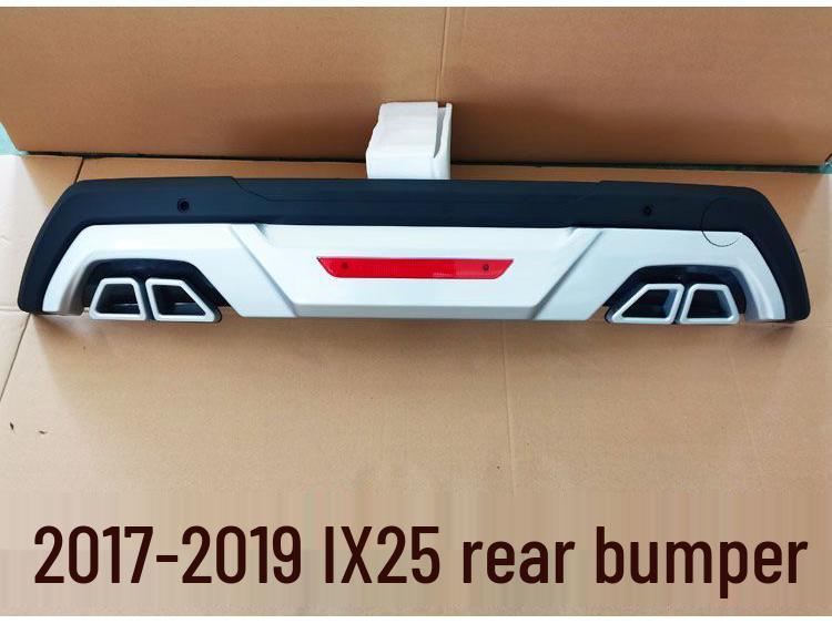 Подходит для передних и задних бамперов Hyundai ix25 2014-2020 годов, а также защитного бампера и подножек для модели 2018 года.