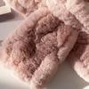 Winter Scarf Soft Imitation Rabbit Fur Solid Color Design Short Scarf Thickened Warm Plush Women Scarf Cold Weather Wear