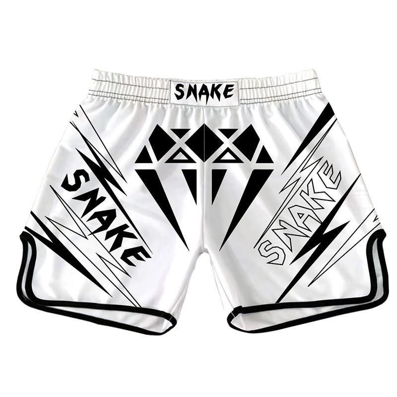 MMA Boxing Muay Thai Training Shorts Men Women Lightweight Quick-Dry Sport Combat Pants