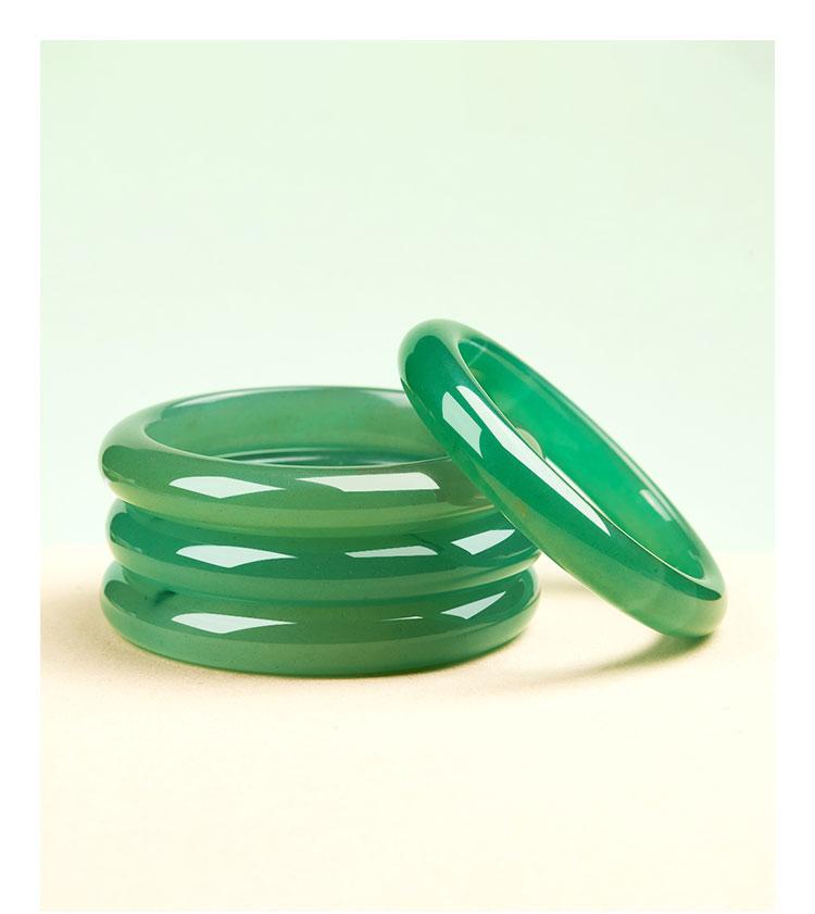 Shanguang Ningcui Shuiyun Emerald Dongling Jade Bracelet