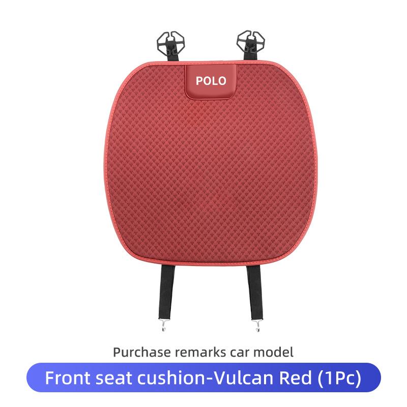 WET1 For Volkswagen VW Car Seat Cover Front Rear Seat Ice Silk Cushion Pad Protective Mat Golf Polo 4 5 6 Passat B5 B6 B7 CC Jetta