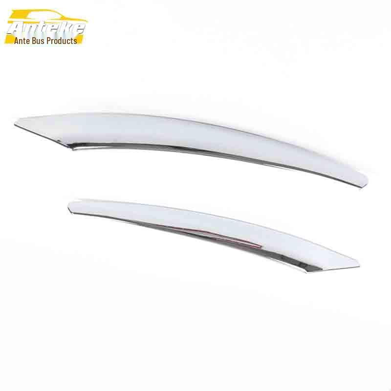 Reina Front Headlight & Fog Light Eyebrow Trim Accessories - Electroplated Bright Strip and Decorative Patch