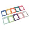 10Pcs 3 Inch Refrigerator Magnets Picture Frames Fridge Magnetic Photo Frame for File Cabinets Storage Cabinets