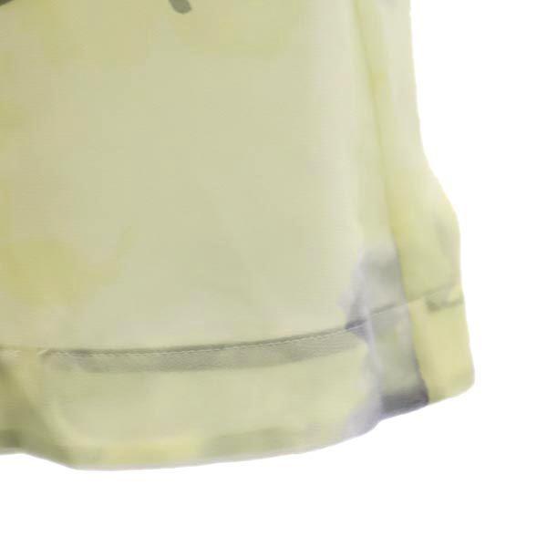 Неиспользованное FRAY I.D сделано в Японии Цветочное Без рукавов Цельное платье 1 Желтое Женское Б/У