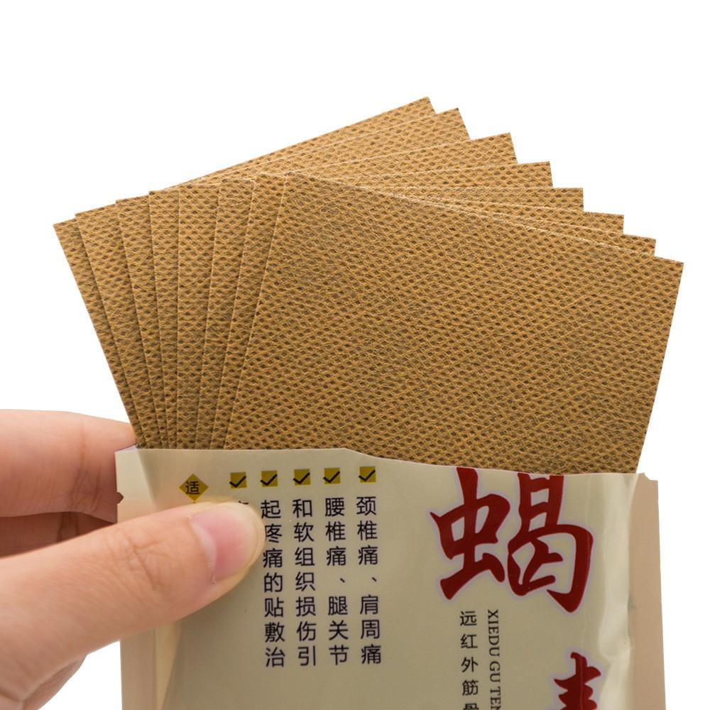 8 шт./пакет, китайский скорпион, обезболивающий пластырь для плеч, шеи, спины, коленного сустава, облегчение боли в мышцах, здравоохранение
