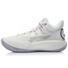 Disney x Li Ning Sonic 9 Low Youth Edition Маленькие Глаза Синтетическая Кожа Средняя Высота Детские Баскетбольные Кроссовки Слоновая Кость ABPR053-2