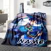 Customizable Genshin Impact4 Throw Blanket – Personalized Name, All-Season Cozy Snug Blanket, Machine Washable, Personalized Blanket