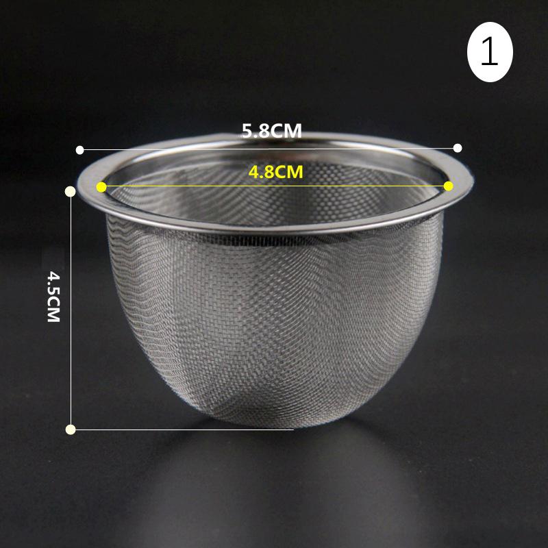 1 шт., многоразовый заварочный чайник из нержавеющей стали 304, ситечко для чая, чайник, чайный лист, фильтр для специй, кухонные аксессуары