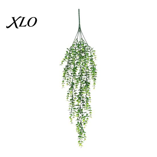 Long Lasting Wall Hanging Plants 1/3/4Pcs Artificial Flower Decoration, UV Resistant Fake Fern & Floral Lifelike Ivy Vine, Faux for Wedding