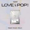 [Предзаказ] tripleS LOVE&POP pt.1 K-pop Альбом Фотокарточка Официальный Objekt Музыкальный Альбом Версия