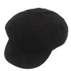 Universal Chemistry Black Suade Newsboy Cap