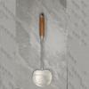 Stainless Steel Spatula & Slotted Spoon Set with Polished Finish and Rosewood Handle