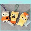 Cat Plush Halloween Pendant With Pumpkin Costume For Collectors And Ideas Gift