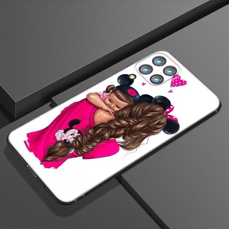 Beautiful Mother Daughter Son Phone Case For Samsung A21 A30 A50 A52 S A13 A22 A32 4G A23 A33 A53 A73 5G A12 A31 A51 A70 A71 A72