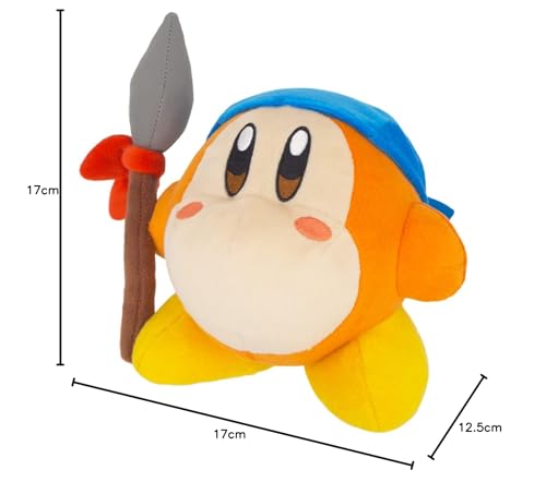 Sanei Boeki Kirby of the Stars ALL STAR COLLECTION Бандана Waddle Dee (S) Ш17 x Г12,5 x В17 см Плюш KP44