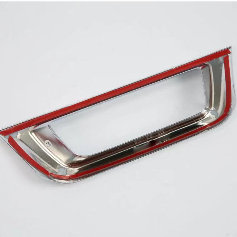 For Nissan Kicks 2017 2018      ABS Car Rear Brake Light Frame Decoration Trim Auto Exterior Accessories