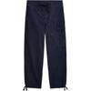 Polo Ss22 Брюки кэжуал прямого кроя с кулиской на талии в елочку Мужские брюки Синий MNPOPNT14A20068-410