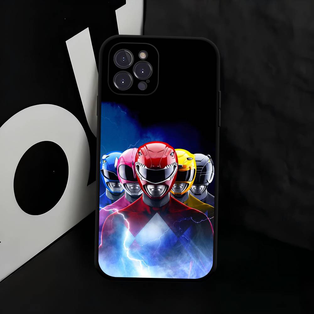 P-PowerS-COOL R-RangerS Phone Case For Iphone 15 11 13 14 16 17 Pro Max Plus X Xr Xs Max 12mini Cover Case