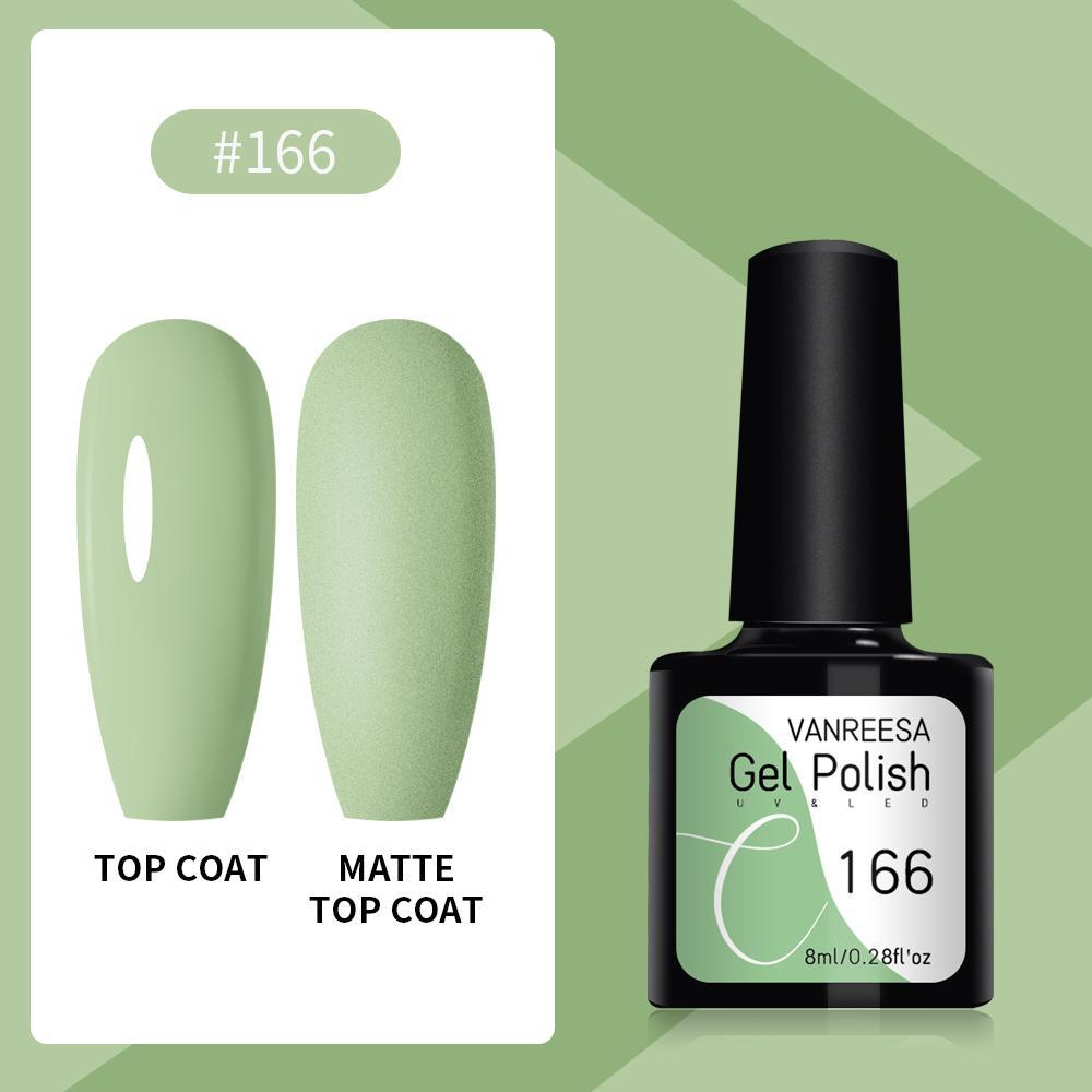 VANREESA Набор гелей для ногтей 111 цветов Гель-лак для ногтей Soak Off Базовое покрытие Верхнее покрытие Маникюр для ногтей УФ-светодиодный полуперманентный лак Стойкий гель для дизайна ногтей