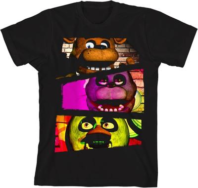 Футболка Five Nights at Freddys Унисекс с коротким рукавом S-5XL