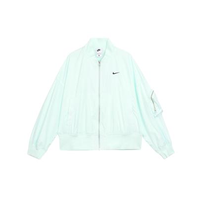 SS24 тканая куртка с воротником-молнией женские куртки синие FN2840-394