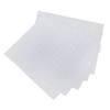 5 Pcs Plastic Mesh Canvas Sheet 7 Count 33.5x26cm White Plastic Canvas Eye Mesh with 4 Knitting Needles