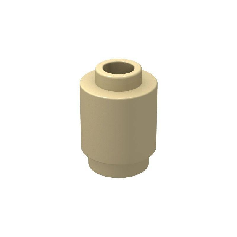 50g/178PCS 3062 1x1 Cylindrical Block Moc Color Loose Parts Compatible with Brick DIY Children's Toy Assembly Storage