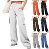 Womens Wide Leg Sweatpants Casual High Waist Baggy Sweatpants Boyfriend Jogger Pants With Pockets Trousers