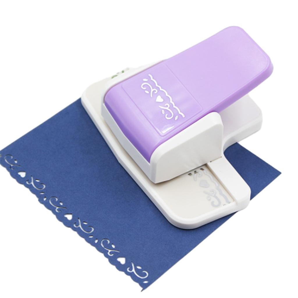 Новый необычный бордюрный дырокол цветочный дизайн тиснение полое кружево DIY материал ручной работы картон узор поздравительная открытка ремесло