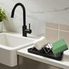 Practical Bathroom Solution with Stainless Steel Soap Rack and Drainage Feature