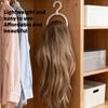 3pcs Space-Saving Collapsible Wig Stand Hairdressing Wig Styling Hanger Wig Storage Tools  for Salon