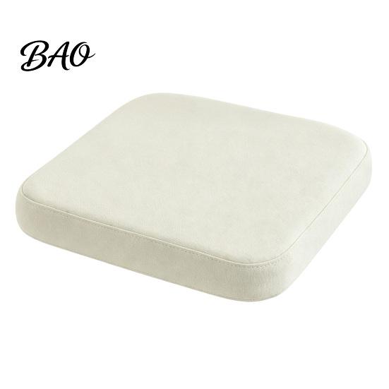 Warm Seat Pad for Household Chairs Memory Foam Chair Cushion, Thickened Dining with Straps, Soft Cushion Daily Use Non-Slip Backing, Washable
