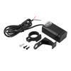 1224V Universal Motorcycle Mobile Phone Charger with Switch Dual USB QC3.0 Fast Charge
