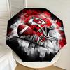 1PC Kansas City Chiefs Umbrella-8-Rib Reinforced, Automatic Open, Lightweight & Durable, Cute Fashion Accessory for Outdoor-P81